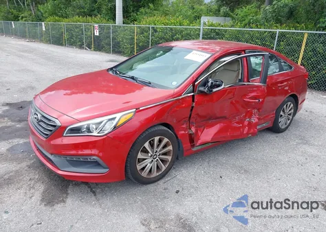 2017 Hyundai Sonata Sport from USA, damaged, VIN 5NPE34AF6HH490093
